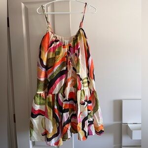 Colourful drop waist H&M mini